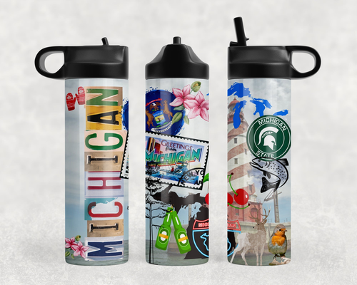 Michigan|Sport Water Bottle