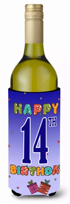 Happy Birthday Wine Bottle Hugger - CJ1105LITERK