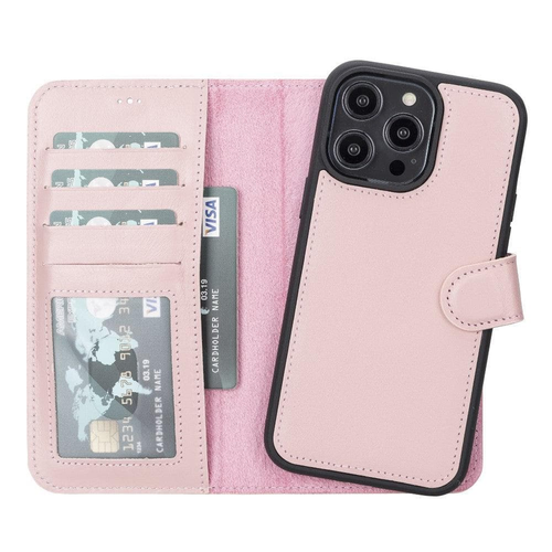 Casper iPhone 14 Series Detachable Leather Wallet Case - TO-01-PHNX-NU2-IP14P