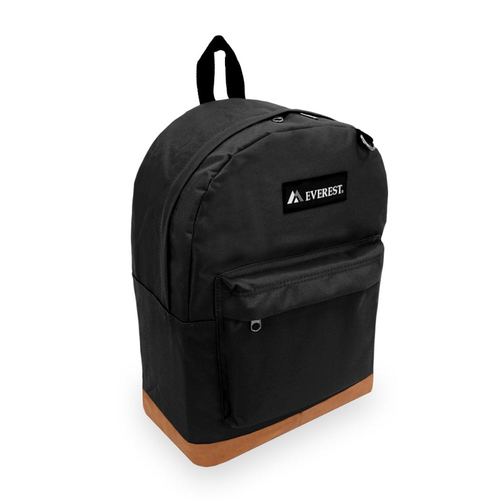 Suede Bottom Backpack - 1045GL-BK