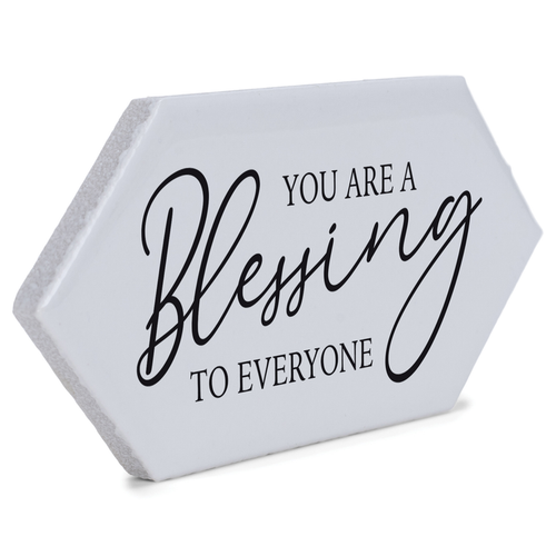 Tabletop Tile You Are A Blessing White