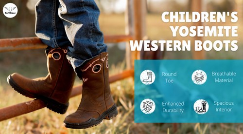 TuffRider Youth Yosemite Round Toe Western Boot - S001797B002239P000098V004