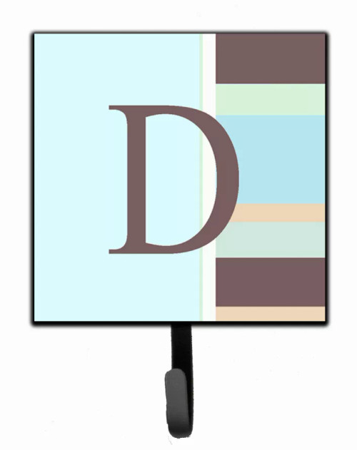 Letter Initial Monogram - Blue Stripes Leash or Key Holder - S000213B001695P023428V003