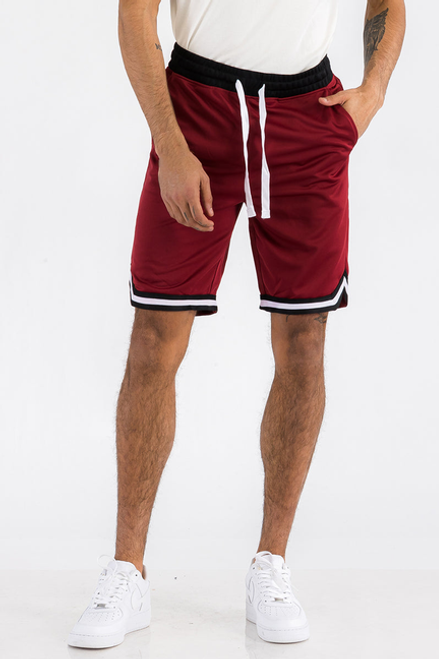 Sport Short - SP333-BURGUNDY-M