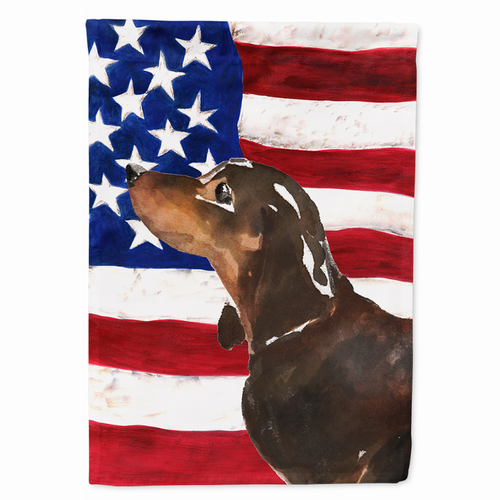 Patriotic/Dog Breed Themed Flag Canvas - S000213B001695P108176V000