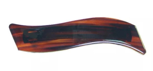 French 'S' Shape Tortoise Shell Barrette - 8721-04