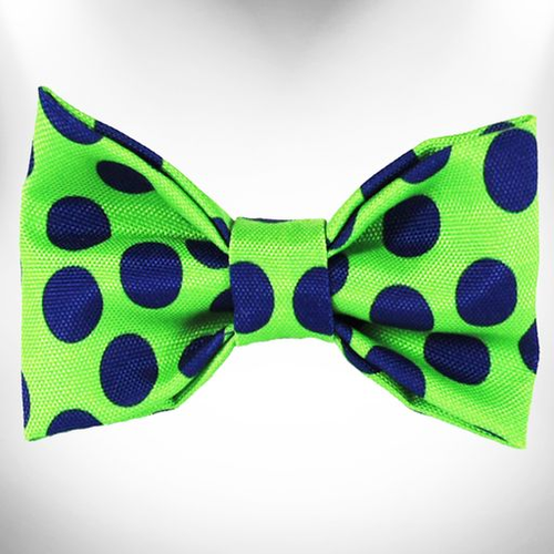 Polka Dot Dog - Neon Bow Tie - S002145B002497P000025V019