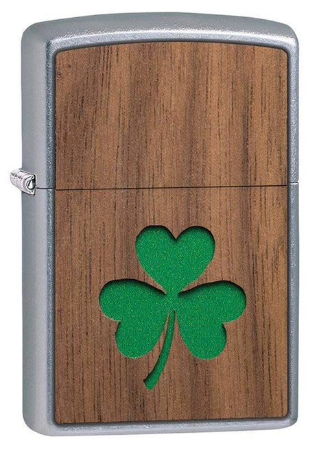Zippo WOODCHUCK USA Clover Design Lighter