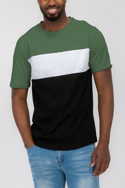 Justin Color Block Tee - S002245B002633P003661V000