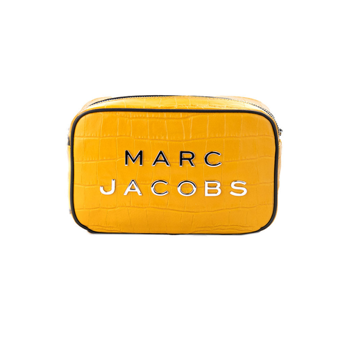 Marc Jacobs Flash Mustard Leather Crossbody Bag Marc Jacobs Flash Mustard Leather Crossbody Bag