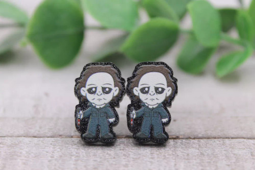 Michael Myers || Stud Earrings || Hypoallergenic