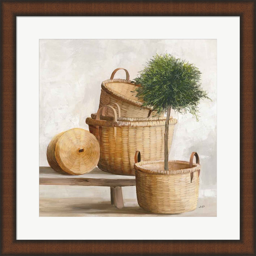 Woven Still Life by Julia Purinton, Framed Art
