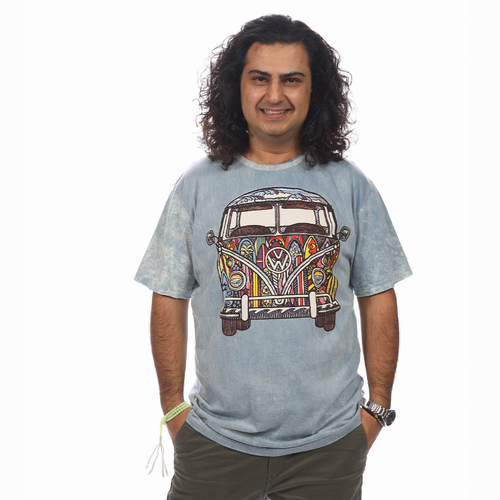 MEN'S VW BUS  No Time Cotton T-Shirt - NTM11MTopNTM11-L