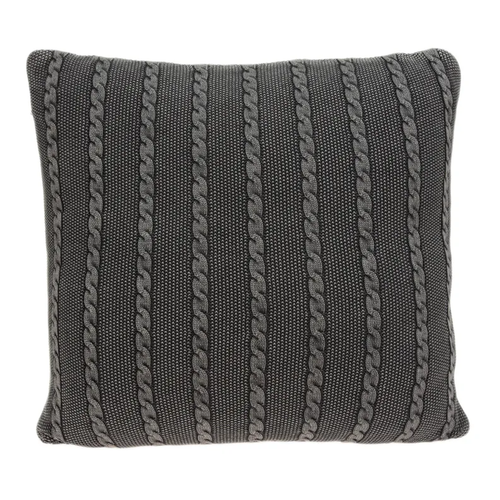 Parkland Collection Chico Charcoal Throw Pillow