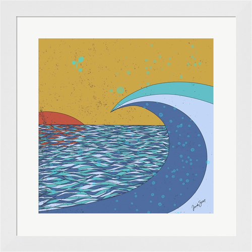 Big Wave by Trish Sierer, Framed Art