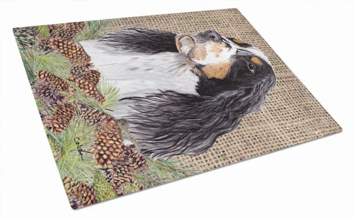 Dog Art Glass Cutting Board Large - S000213B001695P021426V036