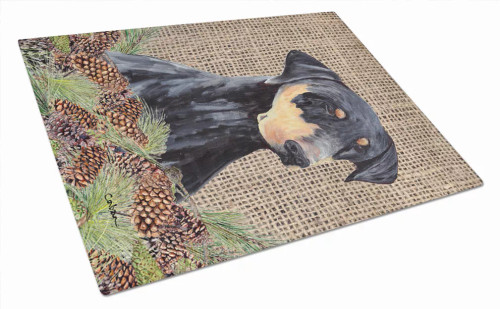 Dog Art Glass Cutting Board Large - S000213B001695P021426V026