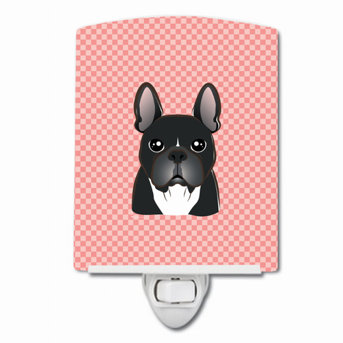 Checkerboard Design with Dog Ceramic Night Light - S000213B001695P098992V000