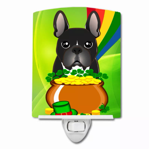 St. Patrick's Day Design with Dog Ceramic Night Light - S000213B001695P099302V000
