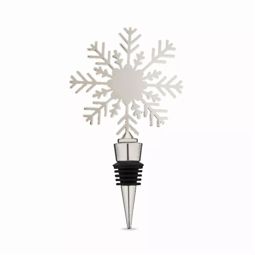 Holiday Snowflake Bottle Stopper By Twine