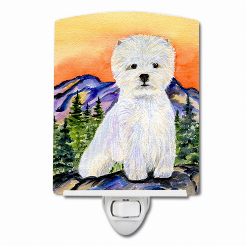 Dog Art Ceramic Night Light - S000213B001695P104915V000