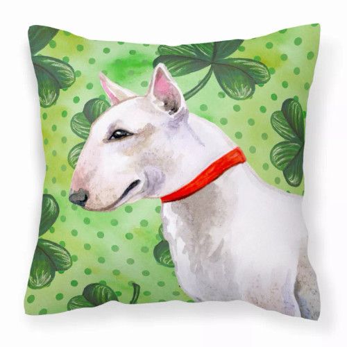 St Patrick's Design with Dog Fabric Decorative Pillow - S000213B001695P113992V000