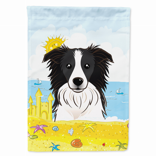 Summer Beach/Dog Breed Flag Canvas - BB2109CHF