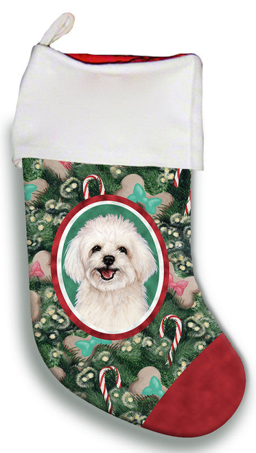Maltipoo- Best of Breed Christmas Stocking