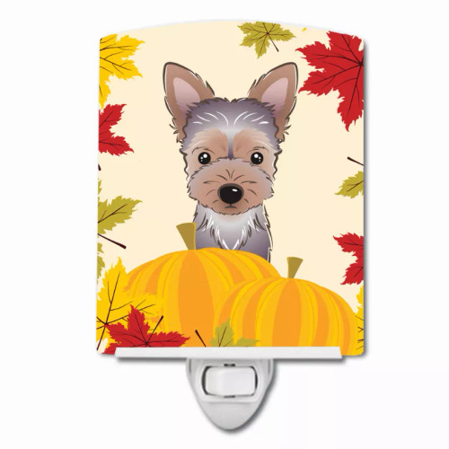 Thanksgiving Design with Dog Ceramic Night Light - S000213B001695P099369V000