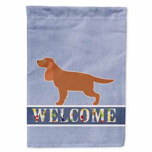 Welcome/Dog Breed Flag Canvas - BB5516CHF