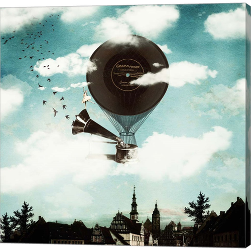 The Travelling Ballerina by Paula Belle Flores, Canvas Art - C1079898-0120000-AAAACMA