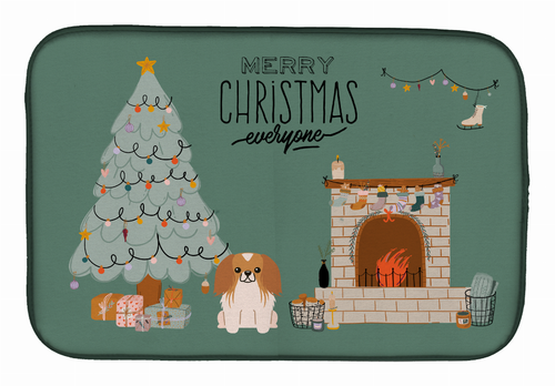 Dog Christmas Everyone Dish Drying Mat - S000213B001695P020166V032