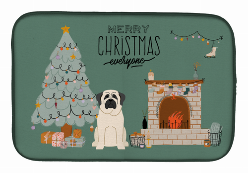 Dog Christmas Everyone Dish Drying Mat - S000213B001695P020166V008