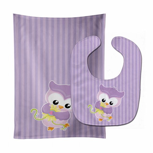 Animal Baby Bib & Burp Cloth - BB9050STBU