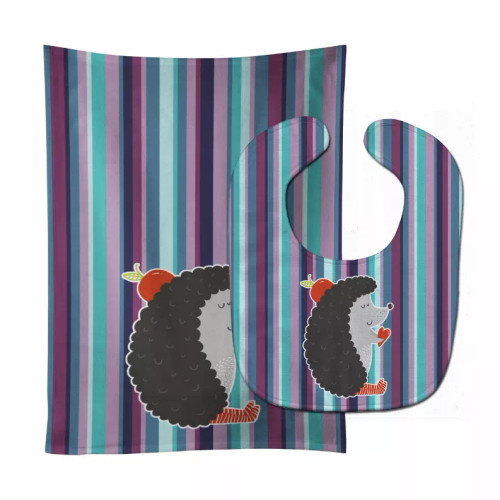 Animal Baby Bib & Burp Cloth - BB6777STBU