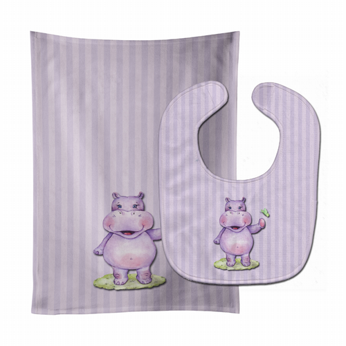 Animal Baby Bib & Burp Cloth - BB7147STBU