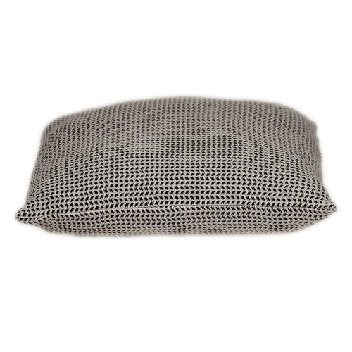 Parkland Collection Willow Transitional Black & Beige Throw Pillow