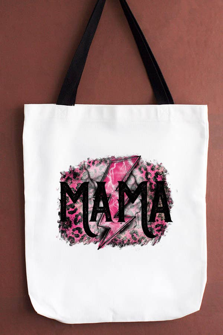Pink Black Mama Tote Bag 66222