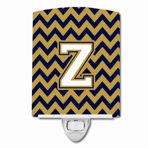 Letter Chevron Ceramic Night Light - CJ1057-ZCNL