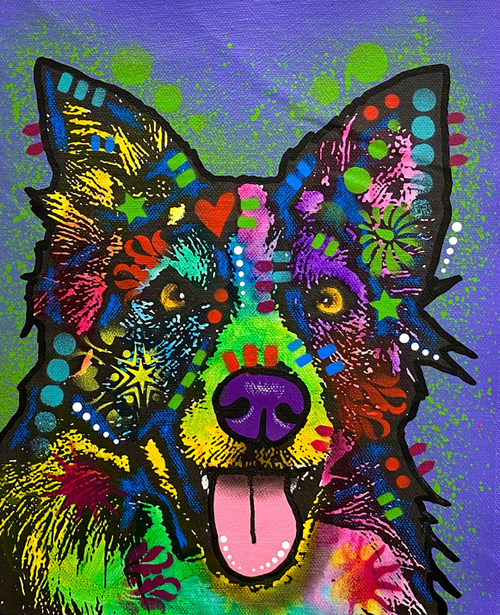 Border Collie - Best of Breed Dean Russo House and Garden Flag - bestofbreeds-230