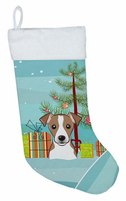 Christmas Tree and Dog on Christmas Stocking - BB1632CS