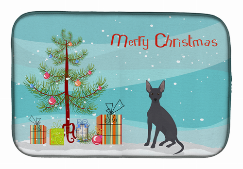 Dog Breed/Merry Christmas art Dish Drying Mat - CK3507DDM