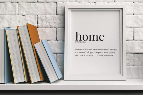 Home - Greeting Card/Wall Art Print