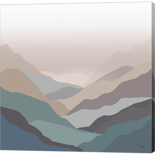 Mountain Valley by Pela, Canvas Art - C1080359-0120000-AAAACMA