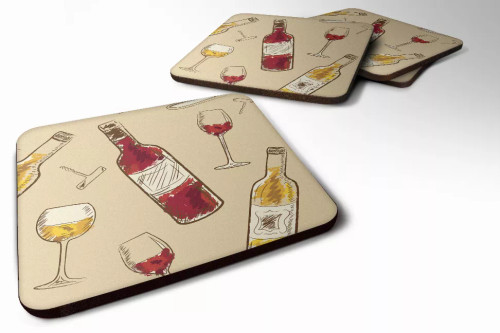 Wine Foam Coaster - S000213B001695P078004V000