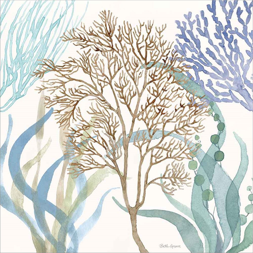 Soft Shores VII by Beth Grove, Canvas Art