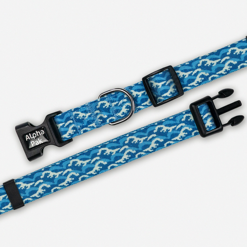 Tidal Pattern Dog Collar - APPDC-Tidal-S58812