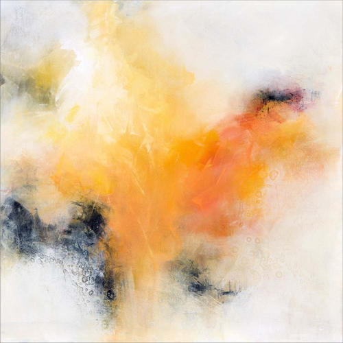 Yellow on Yellow by Karen Hale, Canvas Art