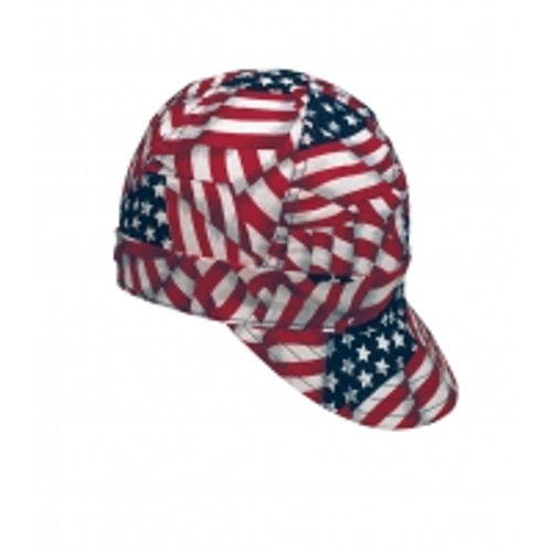 Kromer USA Flag Style Welder Cap, Cotton - M00336-00000-0750