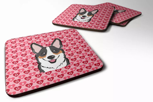 Dog Breed Corgi Foam Coaster - S000213B001695P078380V000